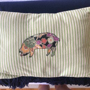 Small Decorative Pig Pillow